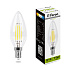 Свеча LED 11W E14 4000K LB-713 Feron прозрачная филамент