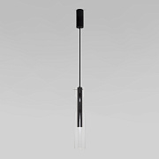 Подвес со стеклянным плафоном 12W 4000К 50253/1 LED черный