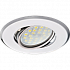Ecola MR16 DH09 GU5.3 встр. поворотный плоский Хром Светильник круглый