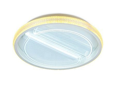 Ambrella FA602 WH белый 88W D470*90 (ПДУ РАДИО 2.4) Люстра