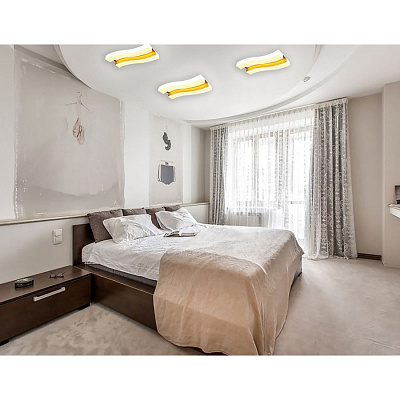 Ambrella FP2422 WH 60W+24W Светильник