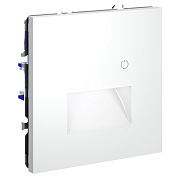 VOLTUM Подсветка светодиодная встраиваемая S70 с датчиком, (белый матовый)