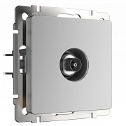 Werkel W1183006 ТВ-розетка оконечная (серебряный)