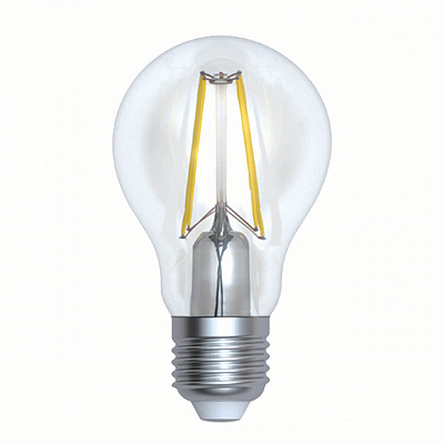 Uniel globe Форма "A" LED 15W E27 A60 4000K Лампа светодиодная прозрачная