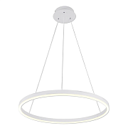 Kink Light 08214,01A(4000K) Подвес Тор белый d80 h150 Led 45W (4000K) 2 типа крепления