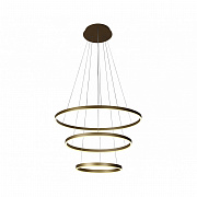 Kink Light 08223,33(3000k) Подвес Тор мат.золото d80+60+40