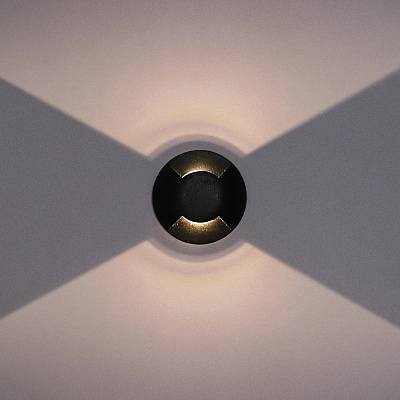 Тротуарный светильник PIAZZA IP 67 LED 1W 4200K Arte Lamp A3221IN-2BK