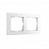 Werkel Hammer W0022401 Рамка на 2 поста (белый)