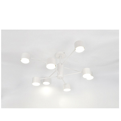 LINVEL MS 1200/8 Арагон Белый 8*GX53 max.11W Светильник потолочный