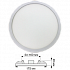 Ecola LED downlight встраив. 15W 220V 4200K  Круглый даунлайт с драйвером 175x20