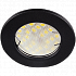 Ecola Light MR16 DL92 GU5.3 черный матовый Светильник