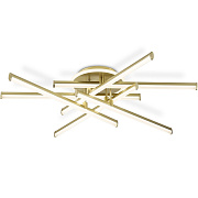 Ambrella FL6254 GD золото 97W 3000K-6400K 805*760*170 (ПДУ ИК) Люстра