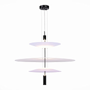 Люстра подвесная ST-Luce Черный/Белый LED 1*15W 3000K SL6101.423.01