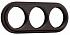 Werkel Retro Legend W0035226 Рамка на 3 поста (венге)
