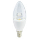 Ecola candle LED Premium 7W 220V E14 2700K прозрачная, свеча с линзой 109x37 Лампа светодиодная