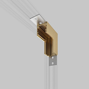 Brass Line Коннектор угловой внутренний для накладного шинопровода Латунь 85225/00