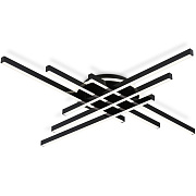 Ambrella FL6286 BK черный 110W 3000K-6400K 950*950*90 (ПДУ ИК) Люстра