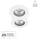 ARTE LAMP ALKES A2161PL-2WH 2*GU10 Светильник