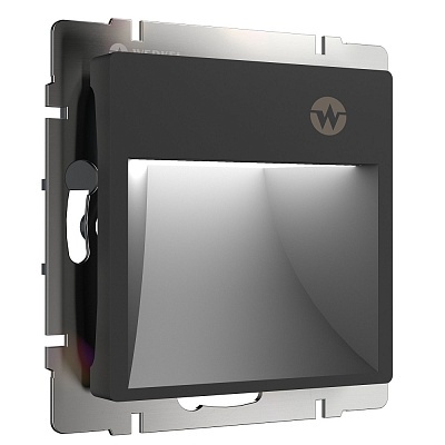 Werkel  W1154608 Встраиваемая LED подсветка с датчиком движения (черный матовый) три режима